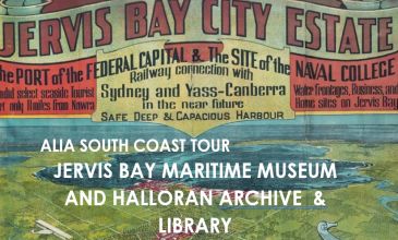 ALIA South Coast: Jervis Bay Maritime Museum and Halloran Archive