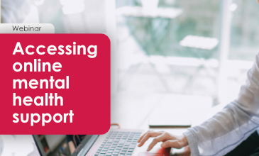 Accessing mental health support online
