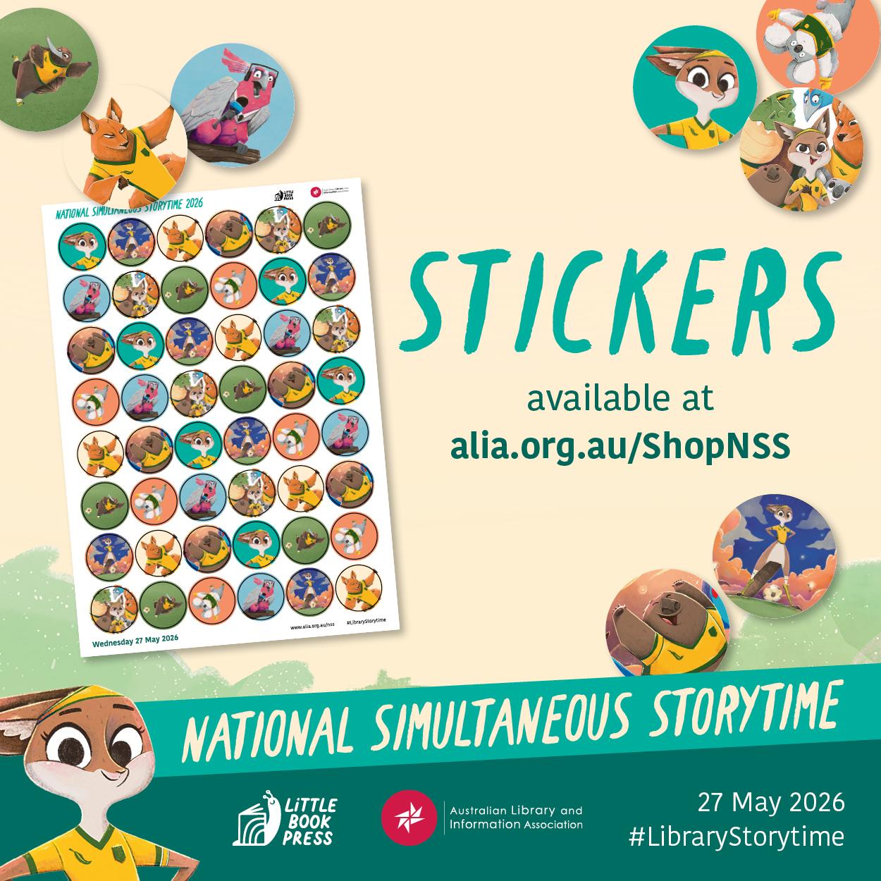 NSS 2026 - Sticker Sheets (pack of 2)