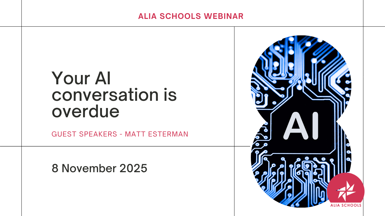 ALIA Schools: Your AI conversation is overdue