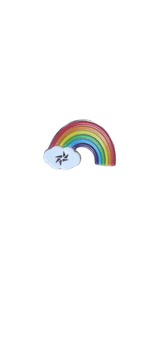 ALIA Rainbow Pin